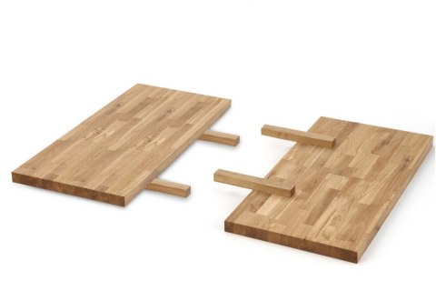 Halmar APEX & RADUS - przedłużka blatu 90x45 cm; drewno lite - dębowe kolor: dąb naturalny Halmar APEX & RADUS - przedłużka blatu 90x45 cm; drewno lite - dębowe kolor: dąb naturalny