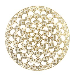 Intesi Dekoracja ścienna Mandala 70cm złota