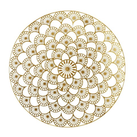 Intesi Dekoracja ścienna Mandala 70cm złota