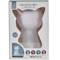 LAMPKA KOT BIAŁA Z TWORZYWA NA BATERIE Cat Night ZMIENIAJĄCA KOLORY Intesi LAMPKA KOT BIAŁA Z TWORZYWA NA BATERIE Cat Night ZMIENIAJĄCA KOLORY Intesi