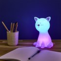 LAMPKA KOT BIAŁA Z TWORZYWA NA BATERIE Cat Night ZMIENIAJĄCA KOLORY Intesi LAMPKA KOT BIAŁA Z TWORZYWA NA BATERIE Cat Night ZMIENIAJĄCA KOLORY Intesi