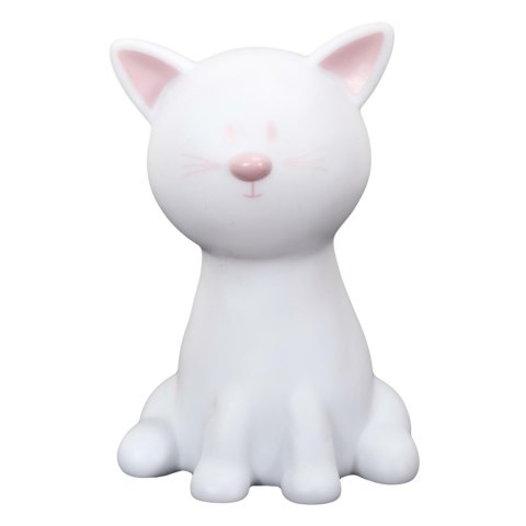 LAMPKA KOT BIAŁA Z TWORZYWA NA BATERIE Cat Night ZMIENIAJĄCA KOLORY Intesi LAMPKA KOT BIAŁA Z TWORZYWA NA BATERIE Cat Night ZMIENIAJĄCA KOLORY Intesi