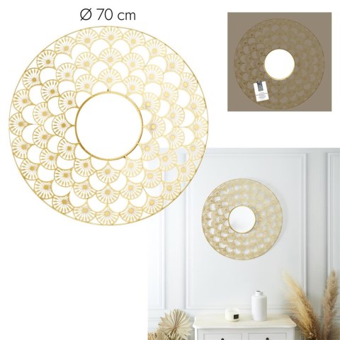 Intesi Lustro Mandala 70cm złota Intesi Lustro Mandala 70cm złota