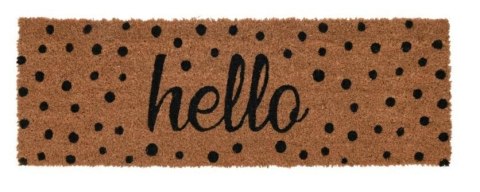 Intesi Wycieraczka kokosowa Hello 75x25cm Intesi Wycieraczka kokosowa Hello 75x25cm