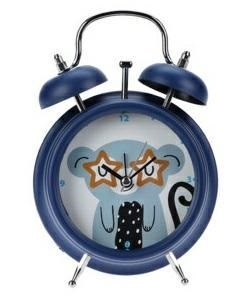 Intesi Zegarek budzik Lemur granatowy