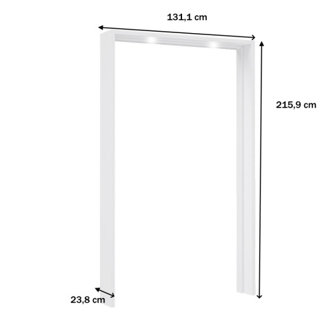Meble Forte SAPPORO LUXZ06B2-C04 Listwy okalające do szafy SPRS42412-C04 Meble Forte SAPPORO LUXZ06B2-C04 Listwy okalające do szafy SPRS42412-C04