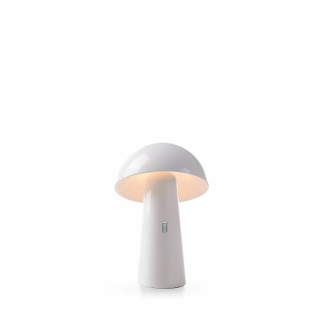 LAMPA BIURKOWA BIAŁA BEZPRZEWODOWA SHITAKE BLANCO New Garden NEW GARDEN DO WNĘTRZ I NA ZEWNĄTRZ