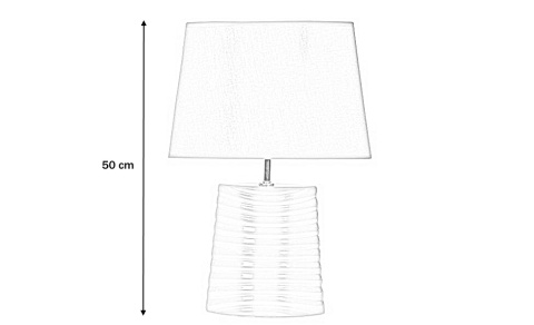 OUTLET Forte AZ-LA-283 lampa ceramiczna czerwona OUTLET Forte AZ-LA-283 lampa ceramiczna czerwona