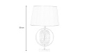 OUTLET Forte AZ-LA-366 Lampa ceramiczna, czerwona OUTLET Forte AZ-LA-366 Lampa ceramiczna, czerwona