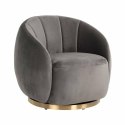 Richmond Interiors RICHMOND fotel obrotowy JAGO szary Richmond Interiors RICHMOND fotel obrotowy JAGO szary