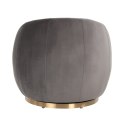 Richmond Interiors RICHMOND fotel obrotowy JAGO szary Richmond Interiors RICHMOND fotel obrotowy JAGO szary
