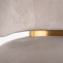 Richmond Interiors RICHMOND fotel obrotowy MAXIME beżowy Richmond Interiors RICHMOND fotel obrotowy MAXIME beżowy