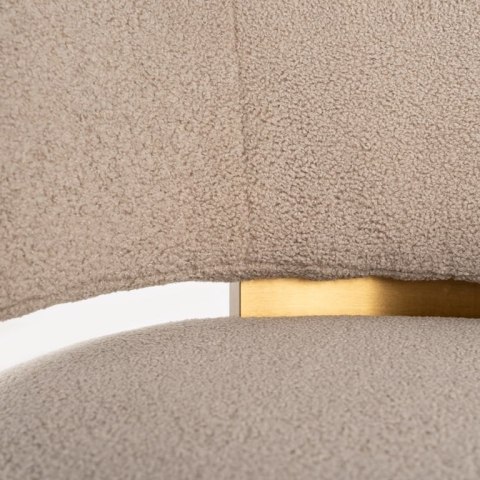 Richmond Interiors RICHMOND fotel obrotowy MAXIME piaskowy Richmond Interiors RICHMOND fotel obrotowy MAXIME piaskowy