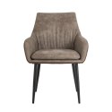 Richmond Interiors RICHMOND krzesło CHRISSY brązowe Richmond Interiors RICHMOND krzesło CHRISSY brązowe