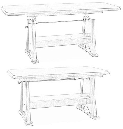 ŁAWOSTÓŁ ROZKŁADANY BEATA SIGNAL KOLOR WENGE 130(170)x67x60(77) Z PÓŁKĄ LAMINAT PODSTAWA DREWNO PŁYNNA REGULACJA WYSOKOŚCI ŁAWOSTÓŁ ROZKŁADANY BEATA SIGNAL KOLOR WENGE 130(170)x67x60(77) Z PÓŁKĄ LAMINAT PODSTAWA DREWNO PŁYNNA REGULACJA WYSOKOŚCI