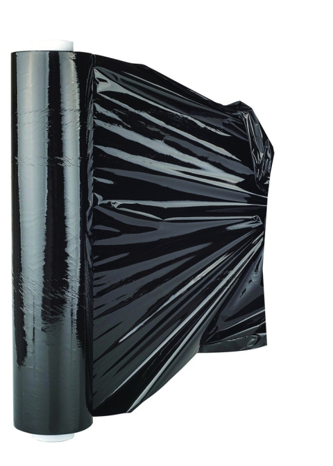 Folia stretch ręczna 2,5 kg Czarna Folia stretch ręczna 2,5 kg Czarna