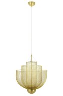 King Home Lampa wisząca ILLUSION L 60 złota - LED, metal King Home Lampa wisząca ILLUSION L 60 złota - LED, metal