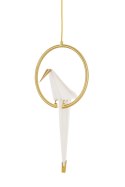 King Home Lampa wisząca LORO 1 CIRCLE złota - LED King Home Lampa wisząca LORO 1 CIRCLE złota - LED