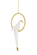 King Home Lampa wisząca LORO 1 CIRCLE złota - LED King Home Lampa wisząca LORO 1 CIRCLE złota - LED