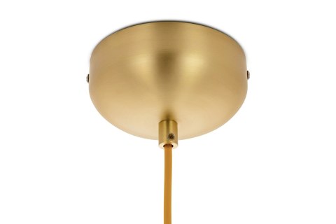 King Home Lampa wisząca LORO 1 CIRCLE złota - LED King Home Lampa wisząca LORO 1 CIRCLE złota - LED