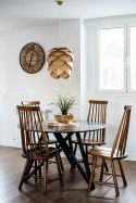LAMPA WISZĄCA SZYSZKA CONO 43 King Home SKLEJKA KOLOR NATURALNY E27 LAMPA WISZĄCA SZYSZKA CONO 43 King Home SKLEJKA KOLOR NATURALNY E27