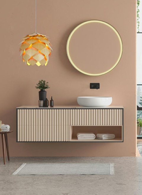 LAMPA WISZĄCA SZYSZKA CONO 43 King Home SKLEJKA KOLOR NATURALNY E27 LAMPA WISZĄCA SZYSZKA CONO 43 King Home SKLEJKA KOLOR NATURALNY E27