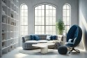 King Home Stolik Rene 2 mikrocement King Home Stolik Rene 2 mikrocement