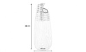 OUTLET Forte AZ-CE-818 Wazon szaro srebrny OUTLET Forte AZ-CE-818 Wazon szaro srebrny