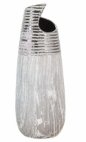 OUTLET Forte AZ-CE-818 Wazon szaro srebrny OUTLET Forte AZ-CE-818 Wazon szaro srebrny