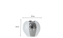 OUTLET Forte AZ-CE-C152 Wazon biało-srebrny OUTLET Forte AZ-CE-C152 Wazon biało-srebrny