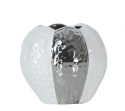 OUTLET Forte AZ-CE-C152 Wazon biało-srebrny OUTLET Forte AZ-CE-C152 Wazon biało-srebrny