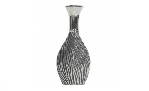 OUTLET Forte AZ-CE-C56 Wazon srebrno-czarny OUTLET Forte AZ-CE-C56 Wazon srebrno-czarny