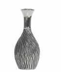 OUTLET Forte AZ-CE-C56 Wazon srebrno-czarny OUTLET Forte AZ-CE-C56 Wazon srebrno-czarny