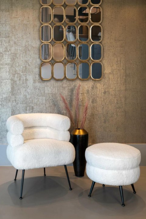 Richmond Interiors RICHMOND fotel AMELIA biały Richmond Interiors RICHMOND fotel AMELIA biały