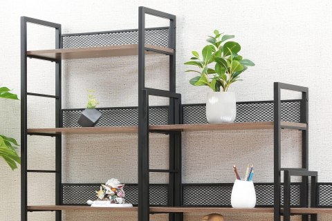 SIGNAL REGAŁ RAW R4 PÓŁKI NA KSIĄŻKI PŁYTA LAMINOWANA DĄB/ STELAŻ METAL CZARNY MAT NA ZABAWKI BIBELOTY SIGNAL REGAŁ RAW R4 PÓŁKI NA KSIĄŻKI PŁYTA LAMINOWANA DĄB/ STELAŻ METAL CZARNY MAT NA ZABAWKI BIBELOTY