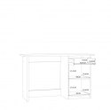 Forte Biurko proste szafka szuflada BALIOS BOSB211-Q36 Dąb Sonoma/Biały