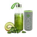 Intesi Butelka z neoprenowym pokrowcem 400ml zielona Intesi Butelka z neoprenowym pokrowcem 400ml zielona
