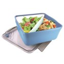 Intesi Lunch box Divided z widelcem 2,6l niebieski ciemny Intesi Lunch box Divided z widelcem 2,6l niebieski ciemny