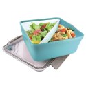Intesi Lunch box Divided z widelcem 2,6l niebieski jasny Intesi Lunch box Divided z widelcem 2,6l niebieski jasny