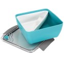Intesi Lunch box Divided z widelcem 2,6l niebieski jasny Intesi Lunch box Divided z widelcem 2,6l niebieski jasny