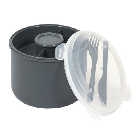 Intesi Lunch box Round 1,4l antracytowy Intesi Lunch box Round 1,4l antracytowy