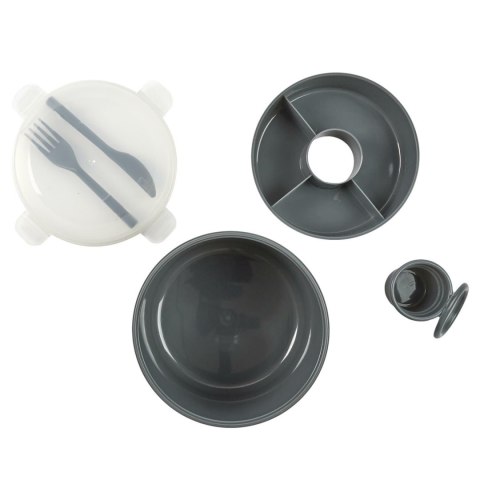 Intesi Lunch box Round 1,4l antracytowy Intesi Lunch box Round 1,4l antracytowy