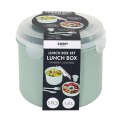 Intesi Lunch box Round 1,4l zielony Intesi Lunch box Round 1,4l zielony