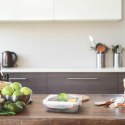 Intesi Lunch box z elastyczną pokrywą czerwony Intesi Lunch box z elastyczną pokrywą czerwony