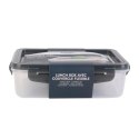Intesi Lunch box z elastyczną pokrywą szary Intesi Lunch box z elastyczną pokrywą szary