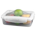 Intesi Lunch box z elastyczną pokrywą szary Intesi Lunch box z elastyczną pokrywą szary