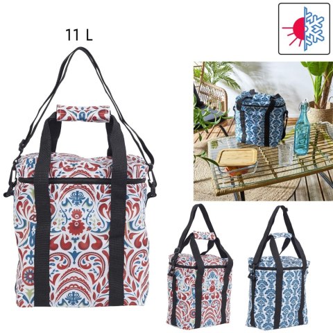 Intesi Torba termiczna Jaipur 11l czerwono-niebieska Intesi Torba termiczna Jaipur 11l czerwono-niebieska