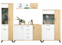 KOMODA MŁODZIEŻOWA Z SZUFLADAMI MEBLAR MADISON System MD10 - biały / dąb biszkoptowy płyta laminowana obrzeża ABS KOMODA MŁODZIEŻOWA Z SZUFLADAMI MEBLAR MADISON System MD10 - biały / dąb biszkoptowy płyta laminowana obrzeża ABS