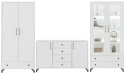 ŁAWA Z PÓŁKĄ STOLIK MEBLAR Bergen System BE10 - Biały Lux / Biały wysoki połysk PŁYTA LAMINOWANA DO SALONU POKOJU DLA DZIECKA ŁAWA Z PÓŁKĄ STOLIK MEBLAR Bergen System BE10 - Biały Lux / Biały wysoki połysk PŁYTA LAMINOWANA DO SALONU POKOJU DLA DZIECKA
