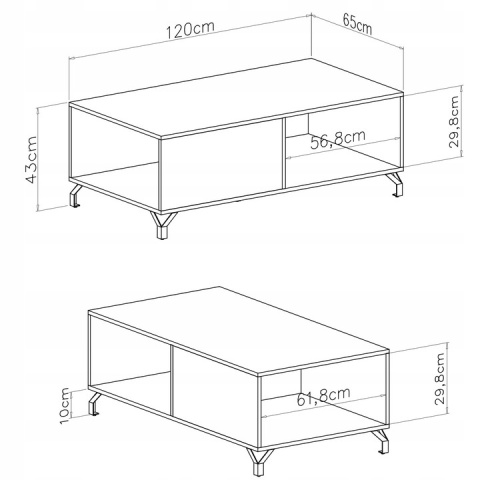 ŁAWA Z PÓŁKĄ STOLIK MEBLAR Bergen System BE10 - Biały Lux / Biały wysoki połysk PŁYTA LAMINOWANA DO SALONU POKOJU DLA DZIECKA ŁAWA Z PÓŁKĄ STOLIK MEBLAR Bergen System BE10 - Biały Lux / Biały wysoki połysk PŁYTA LAMINOWANA DO SALONU POKOJU DLA DZIECKA